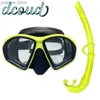 Maschere immersioni per lo snorkeling da immersione da snorkeling professionale anticrossate occhiali a silicone morbido anticruolielo Anti-Fog Goggles UV Snorkeling Snorkeling Set immersioni immersioni Y240410Y24041814T1