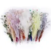 1 Piece Craft Feather Flower Natural Turkey Goose Feathers Tear Triangle 30CM can Bend for can Bend Bride Bouquet Jewelry Make