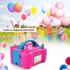 Electric Balloon Air Pump Inflator DualNozzle Globos Machine Blower for Party Arch Column Stand Inflatable 240328
