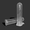 300pcs / pack 5 ml laboratoire mini tube à essai en plastique centrifugeuse flacon de vial à capuchon