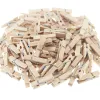 5-50pcs/lotto 25/35/45/72 mm Mini clip in legno dty forniture artigianali Clip in legno per foto di cartolina PEG Clip per matrimoni