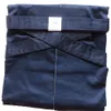 3Colors Unisex Black/Blue/White Hakama Kendo Uniform Kung Fu Hapkido Trousers Martial Arts Pants
