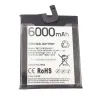 Battery for Doogee S98 Pro S99 S98 Original Bateria 6.3" 6000mAh Mobile Phone Accessories