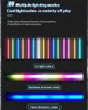 LED Rave Toy Reikirc 2 in 1 Lichtschwert 15 Farben Verschiedene Soundeffekt