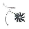 Pads New RX 5700XT GPU Fan 95MM 85MM 4PIN CF1010U12S for XFX RX 5600 XT, RX 5700, RX 5700 XT Graphics Card Cooling Fan