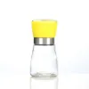 Mill Plastic and Pepper Grinder Shaker Spice Salt Container Condiment Jar Holder Grinding Bottles 0410