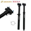 Zoom mtb druppper stoelpost externe berg bergafwaarts fietshoogte verstelbare ten-r ten-i 30,9/31,6 mm 100 mm reisfiets buis