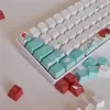 Tillbehör 4/64/68/108 Nyckel Coral Sea Theme Key Cap PBT 5 Sides Dye SubliMation KeyCaps för MX Switch Mechanical Tangentboard OEM Profile