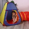 Leksak tält bärbara 3 i1 baby tält barn crawling tunnel lek tält hus boll pet pool tält för barn leksak boll pool hav boll hållare set l410