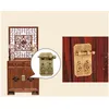 Verrure d'armoire chinoise porte de verrouille Knocker Poil Handle meubles en bronze Clothing libraire de vin Boulangle de bern