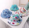 Spring Summer Thin Cartoon Dinosaur Print Baby Bucket Hat Cotton Fisherman Hats Kids Summer Toddler Boys Girls Panama Sun Cap6718936