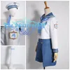 Cosplay club di nuoto Iwatobi gratuito cosplay hauka nanase cosplay bianco marinaio uniforme costume cosplay+ cappello+ calzini 11