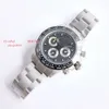 Round Watch Fashion Movement AAAA 40*12.3mm Gray Automatic Black Business Designers Men's Superclone 7750 Chronograph 86 Montredeluxe