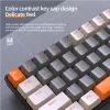 Keyboards SHUIZHIXIN K68 Mechanical Keyboard Gaming 2.4G Wireless BT Bluetooth Keyboard Custom Gaming HotSwappable 68 keys for PC Gamer