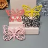 4PCS Butterfly DIY PaperCutting Karta podarunkowa Metal Cutting Die Scrapbook Expossing Album Card