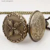 Pocket Watches Lovely Butterfly Pattern Quartz ketting series