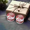 Tiens à emporter des conteneurs 12 PCS Christmas Candy Jar Gift Tolders Festival Supplies Tin Box Chocolate Tinplate