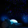 Bambole peluche Proiezione di musica animale Starry Sky Light Projector Starry Light Sleep Toy Baby Come Confort Plush bambola J240410