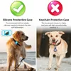 1pc PET Silikon Schutzhülle GPS Finder Deckung Hunde Katzenkragenschleife für Apple Airtag Cover Hunde GPS Tracker Hülle