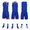 Jerseys de football A7 Suite de basket-ball Ensemble Poches uniformes d'équipe d'impression pour enfants adultes des deux côtés 3xs-5xl