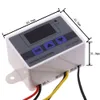 12V 24 V 110V 220V Profesjonalny W3002 Digital Controller Temperatury LED 10A Regulator termostatu przełącznik sterowania XH-W3002