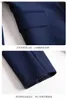 Damespakken Blazers Navy Blue Suit Trench Coat Dames gemiddelde lengte 2023 Nieuwe lente en herfst Hoogklasse grote professionele pak jas Top enkele C240410