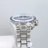 HOOFDE KWALITEIT HANDELS HANDLEIDING WINDING CHRONOGRAPHLIJK KLASSIEK Geïmporteerd luminescerend materiaal 316 staal gemaakt 42 mm klassieke wijzerplaat met Pot Sapphire Crystal Luxury Watch