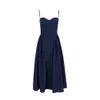 Urban Sexy Dresses Suninheart Elegant Spaghetti Strap Midi Dress Slim A Line Party Dresses Navy Blue Casual Birthday Holiday Dress Womens Clothing 24410