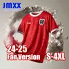 S-4XL JMXX 24-25 Австрийские футбольные майки Home Away Therid Pre Match Training Special Mens Uniforms Jersey Man Football Room 2024 2025 Версия фанатов.