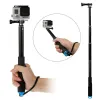 Monopodes pour accessoires GoPro de 36 pouces Sticks Selfie Stick Mandheld Pole Stick pour GoPro Hero 7 6 5 4 3+ SJCAM SJ6 SJ7 SJ8