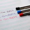 200 %/Lot Metal Ballpoint Refills Blue Black Ink Medium Roller Ball Pennen Refill School Office Stationery Gifts Supplies