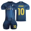 Fotbollströjor 24 Al-Nassr FC Away Football Shirt Saudi League Field C Luo No. 7 Set Mane 10 Team Kit