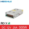 AC à DC 12V 25A 300W Transformateur d'entraînement d'alimentation de commutation pour l'équipement électrique électronique industriel du moteur CNC, etc.