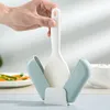 Scoops da tè Scoon del cucchiaio di stoccaggio set di cucina in silicone mestolo antiaderente per casseruola per cucina elettrica con buchi