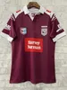 2024 Qld marrons heren jersey Harvey Norman Queensland marrons rugby training singlet korte aangepaste naam en nummer maat s-5xl