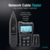 NF-8209 LCD Network Cable Tester Wire Tracker PoE Checker Inline PoE Voltage Current Tester with wire Cable Tester Illuminate