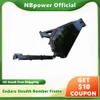 US Stock NBpower Enduro Ebike Frame, Black Stealth Bomber Frame for 3000W/ 5000W/8000W Motor Electric Bicycle Inside Battery