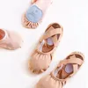 Dance Shoes Split Soft Sole Kids Ballet Slippers Professional Elastic Shoe Girls Canvas Children Practise Ballerina Woman Adults