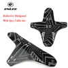 Enlee عاكس الدراجة مصدات MTB الدراجة الأمامية الخلفية الخلفية Mudguard Am DH enduro ركوب الدراجات 26 27.5 29 استجواب دراجة للدراجات الدراجات.