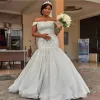 Abiti da sposa lussuosi 2024 Dubai africano fuori spalla per palle da sposa abiti da sposa per la sirene