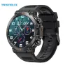 Смотрите 2023 K56PRO Smart Watch Men Men Fitness Tracker Bluetooth Call SmartWatch Sport режимы сердечного ритма монитор артериального давления для Android