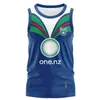 2024 2023 Warriors Home and Away Training indigène ANZAC ANZAC TRADITIONNEMENT LIGNE RUGBY TANK RUGBY TOP TOP