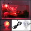 Fjärrkontroll Färgglad RGB LED Aquarium Fish Tank Submersible LED Spotlight Lighting Underwater Lamp EU Plug 110-240V