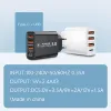 3USB+PD QC3.0 Caricatore veloce 20W Type-C 3 Interfaccia USB 5V/3.5A 9V/2A 12V/1.5A Supporto per Huawei SCP FCP Bi-Protocol Quick Charge