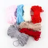 10Yard 3MM Round Mouth Mask Elastic Band Mask Rope Rubber Band Tape Mask Ear Hanging Rope Belt String Oil Core DIY Sewing Crafts