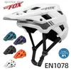 Велосипедные шлемы летучая мышь шлем Mtb Mountain Road Bike Cycling Helme DH DHILL BICYC Мужчины Женские шлем с использованием интегрально одетого езды Casco Ciclismo L48