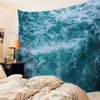 Havsvåg landskap tapetvägg hängande tyg hippie strand filt vardagsrum dekor sovrum bakgrund mattan trasa täckning