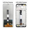 6.53 "Original för Xiaomi Redmi 9A LCD Display Pekskärm med ram, för RedMI9C M2006C3MG LCD Ersätt, med digitizer -montering