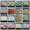 40*60 cm Artificial Peony Rose Färdig blommvägg Milan Turf Plants Wall Hotel Shop Party Backdrop Photo Wall Decoratio