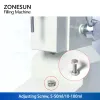 Zonesun A03 Manual Honey Filling Machine Liquid Paste Body Shop Oil Cream Bottle Filler Lip Gloss Nail Polish 50 100 ml